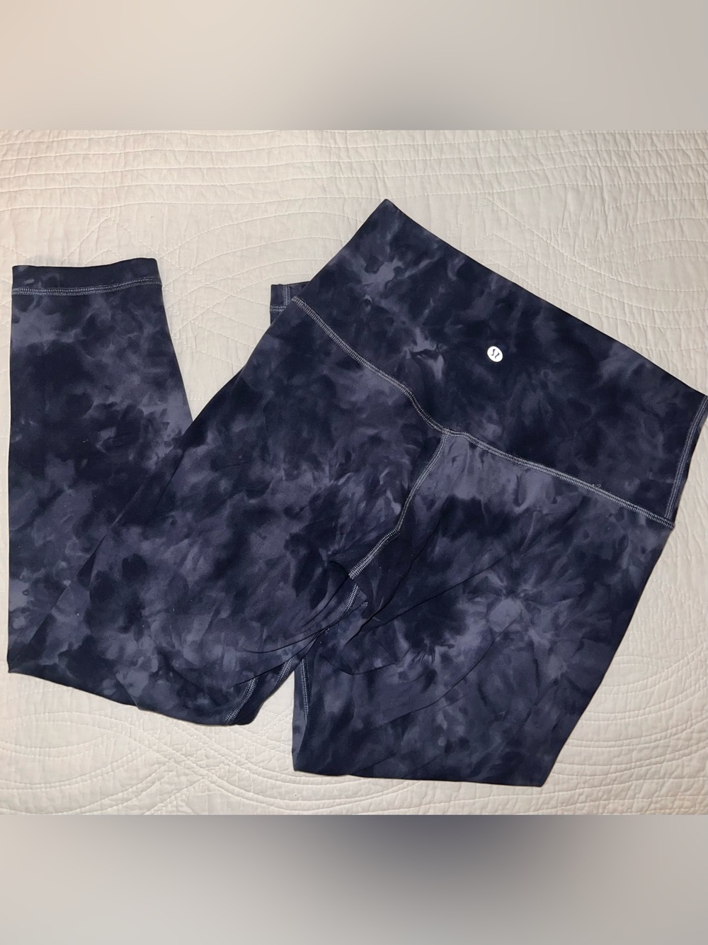 lululemon athletica Gray Tie-Dye Leggings